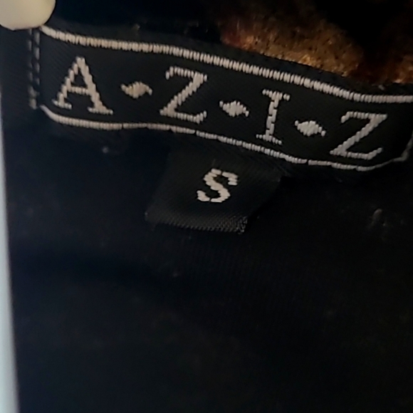 VINTAGE VELOUR PAISLEY BOTTON DOWN TOP - Picture 4 of 4